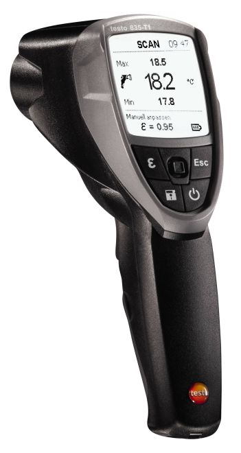 赤外放射温度計 testo 835